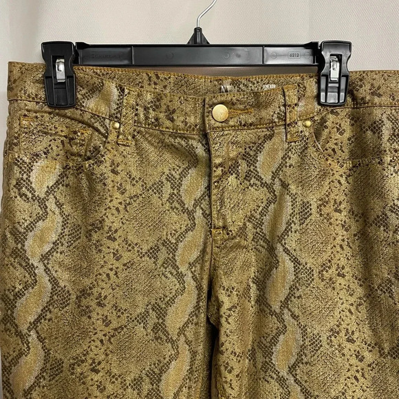 NY&company gold snake print size 8 - Picture 3 of 6